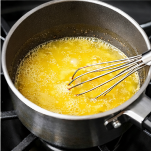 Butter with lemon juice