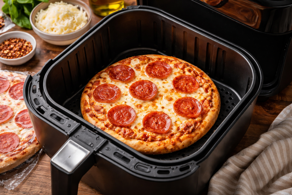 pizza in an air fryer