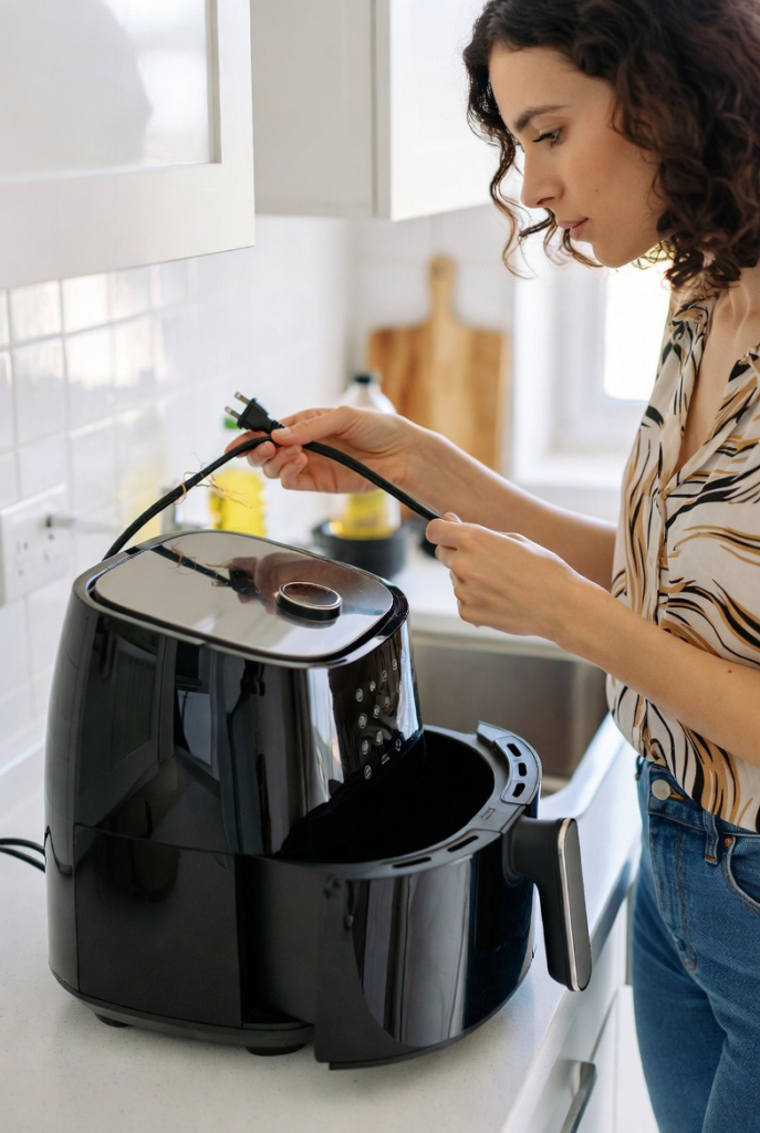 Power supply damaged on air fryer