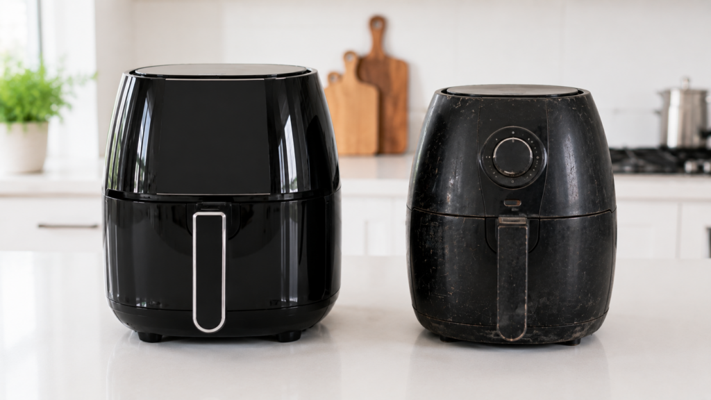 Replacing an old air fryer with a newer model