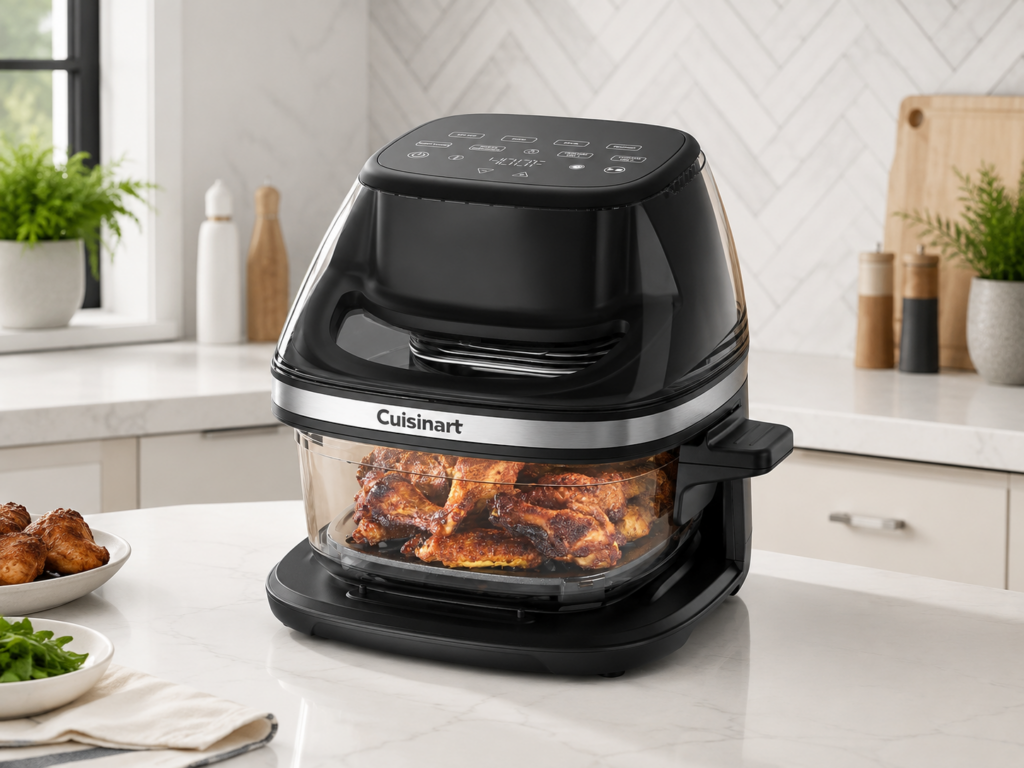 Cuisinart ClearView 4-Quart cooking chicken drumsticks